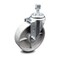 Service Caster Semi Steel Swivel Threaded Stem Caster w/Roller Bearing - 5" Wheel & 12MM Stem SCC-TS20S515-SSR-M1215 - alternate 1